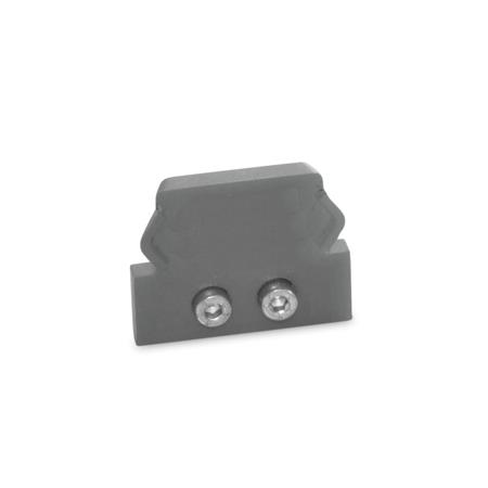 Otto Ganter Wiper for Cam Roller Linear Guide Rail GN 2422, GN 2428